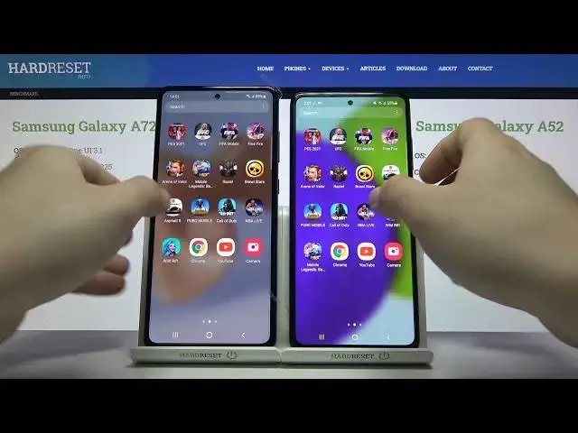 Video thumbnail for Speed Test App on SAMSUNG Galaxy A72 & SAMSUNG Galaxy A52 -