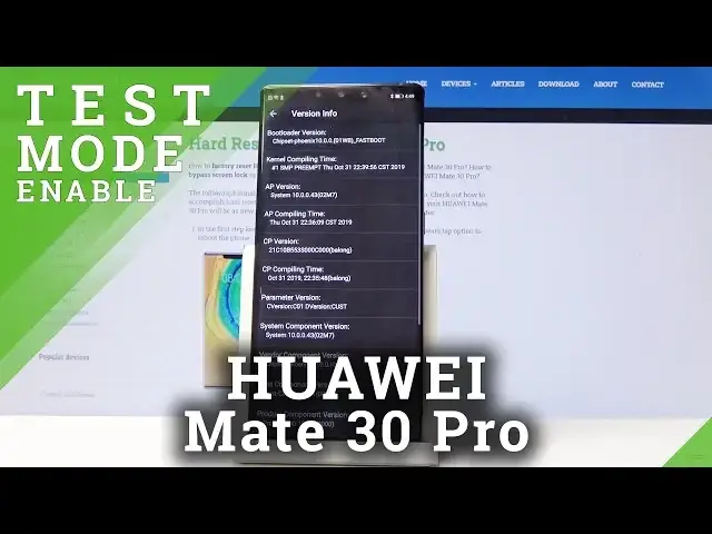 Video thumbnail for How to Project Menu in HUAWEI Mate 30 Pro - Test Menu by Secret Code