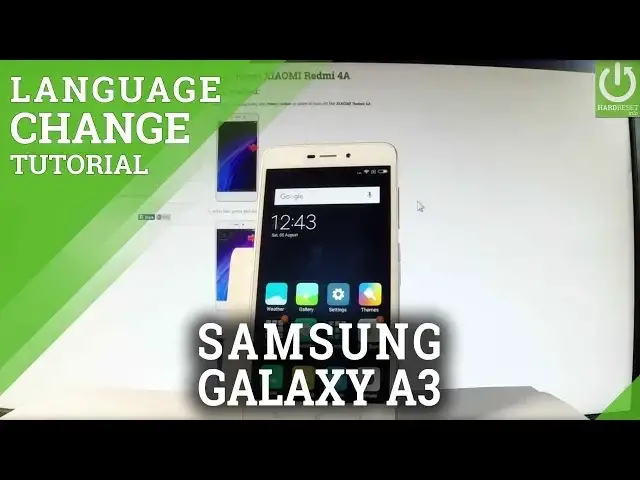 'Video thumbnail for How to Change Language in SAMSUNG A310F Galaxy A3 (2016)'