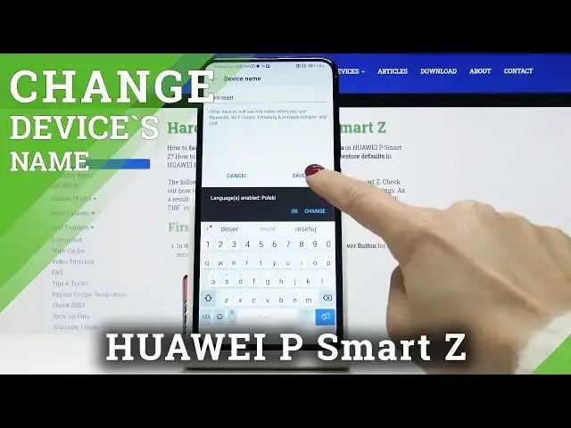 Video thumbnail for How to Change Device’s Name in HUAWEI P Smart Z – Personalization