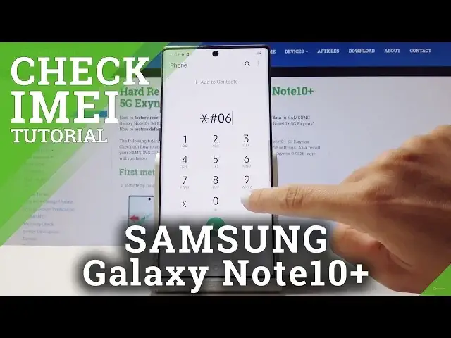 'Video thumbnail for How to Check IMEI Number in SAMSUNG Galaxy Note 10+ - Find Serial Number'