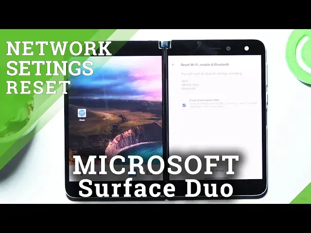 'Video thumbnail for How to Reset Network Settings on MICROSOFT Surface Duo - Restore Network Settings'