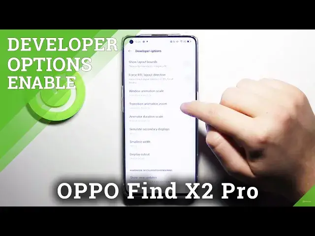'Video thumbnail for How to Change Animation Speed in OPPO Find X2 Pro – Open Developer Mode'