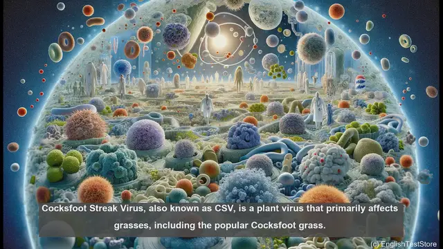 Video thumbnail for Cocksfoot streak virus in biology