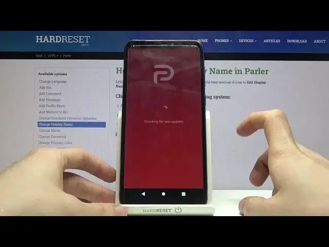 Video thumbnail for How to Change Display Name on Parler App