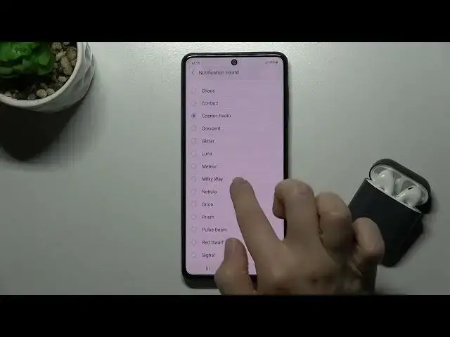 'Video thumbnail for How to Change Notifications Sounds on SAMSUNG Galaxy M52 5G - Manage Sounds'