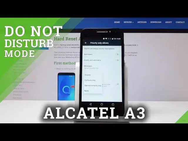 Video thumbnail for How to Activate Do Not Disturb Mode in ALCATEL A3 - Mute Sounds & Vibrations