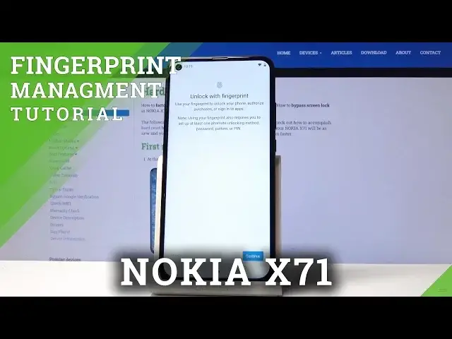 Video thumbnail for How to Add Fingerprint in NOKIA X71 - Secure Phone by Screen Lock