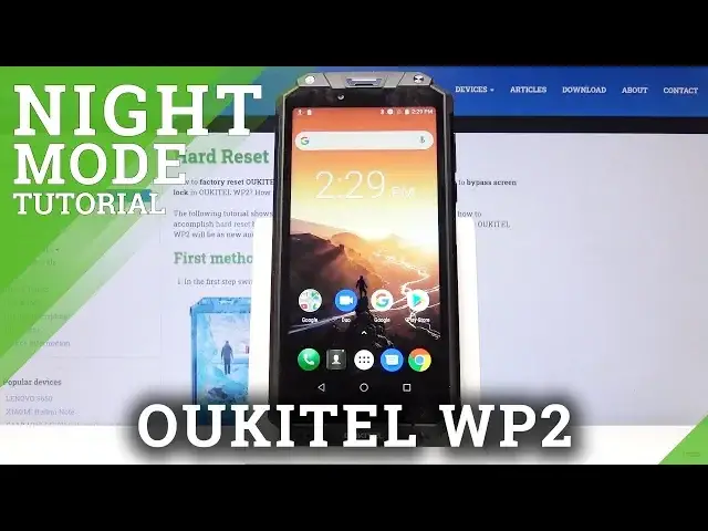 Video thumbnail for How to Activate Eye Comfort Mode in OUKITEL WP2 - Blue-Light Filter