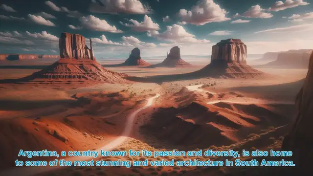 Video thumbnail for Architectural Wonders of Argentina: A Visual Journey