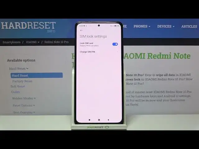 Video thumbnail for How to Change SIM PIN in XIAOMI Redmi Note 10 Pro – Update Password Protection