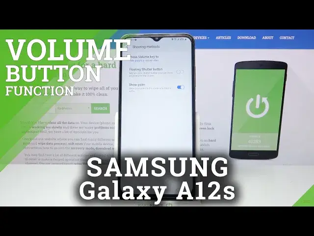 Video thumbnail for How to Change Camera Volume Buttons Function in SAMSUNG Galaxy A12s – Additional  Buttons Options