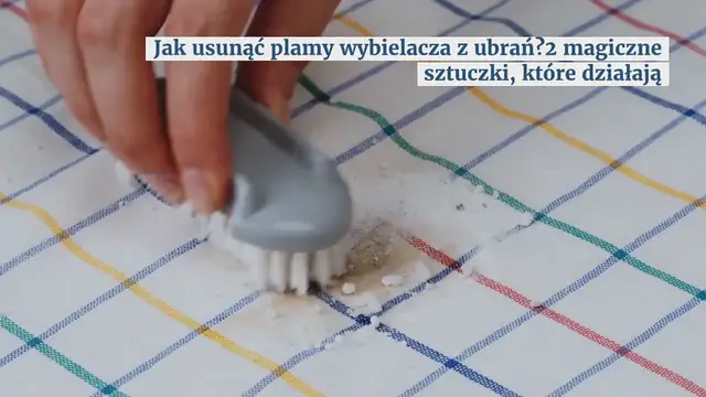 Video thumbnail for Jak usunąć plamy wybielacza z ubrań? 2 magiczne sztuczki, które działają
