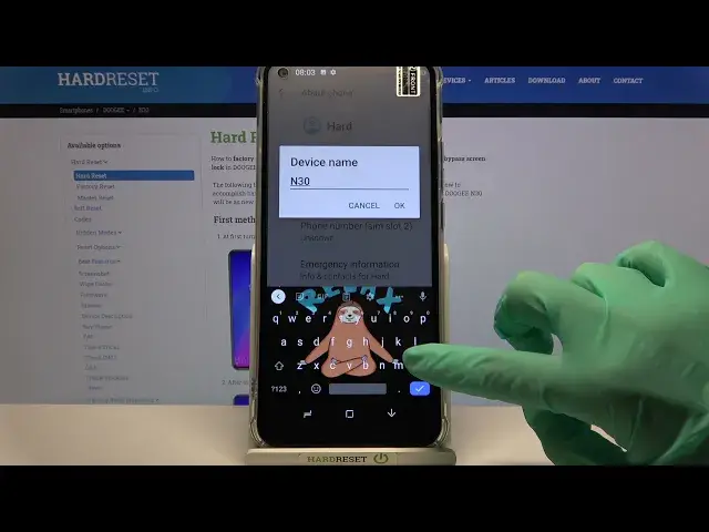 'Video thumbnail for How to Change Name in DOOGEE N30 – Change Username Name'