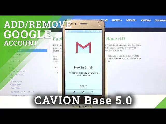 'Video thumbnail for How to Logout From Gmail Account in CAVION Base 5.0 – Change Account in Gmail App'