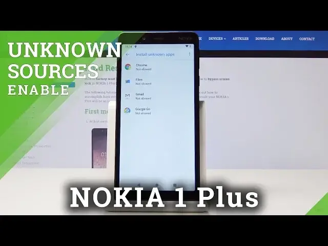 Video thumbnail for How to Allow Unknown Sources in NOKIA 1 Plus - Enable Installation from Unknown Apps
