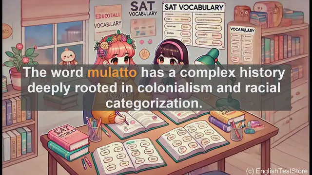 Video thumbnail for 5000 Must Know SAT Vocabulary - SAT Vocabulary: Understanding the Term 'Mulatto' and Its History