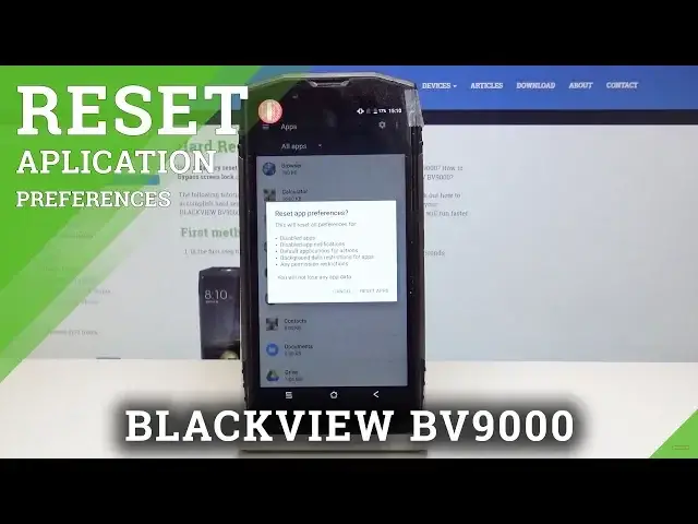 Video thumbnail for How to Reset App Preferences in BLACKVIEW BV9000 - Restore Original App Configuration