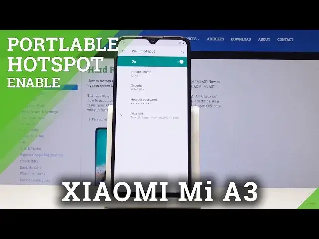 Video thumbnail for How to Turn On / Off Portable Hotspot in Xiaomi Mi A3 - Network Sharing