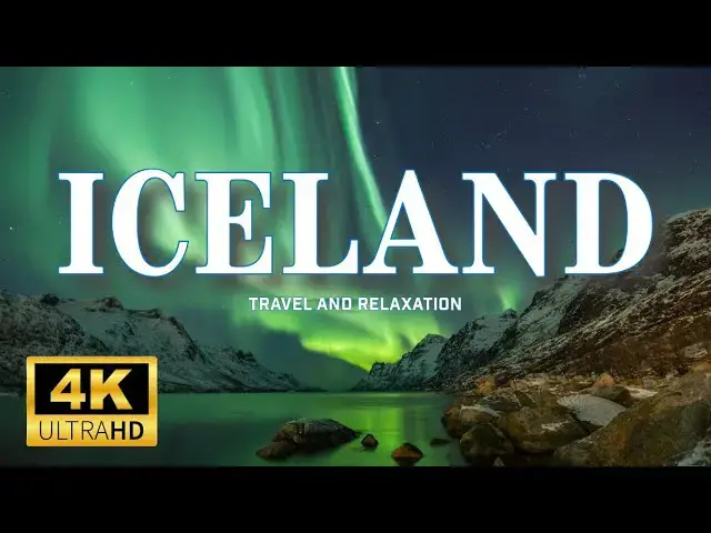 Video thumbnail for Iceland 4K | Fly over Iceland with relaxing music