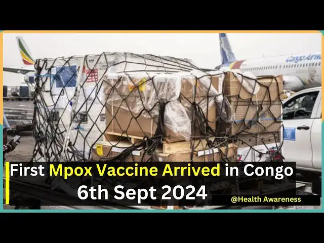 Video thumbnail for First 100,000 Doses of Mpox Vaccine Arrive in Congo