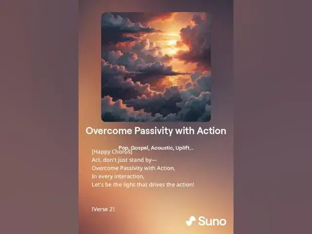 Video thumbnail for Overcome Passivity with Action