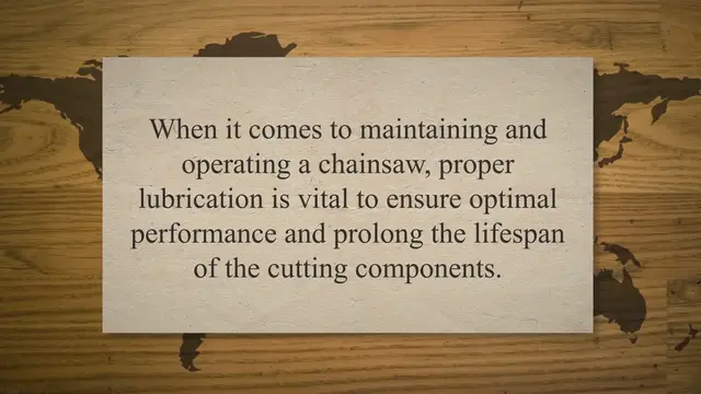 Video thumbnail for Can You Use SAE 30 For Chainsaw Bar Oil?