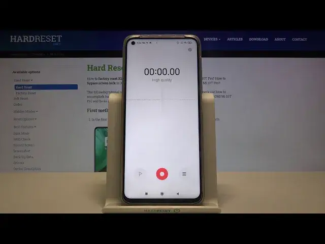 'Video thumbnail for How to Record Sounds on Xiaomi Mi 10T Pro - Recorder App Usage'