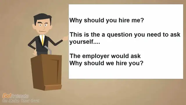 Video thumbnail for Interview Skills - Why should we hire you_ The unbeatable answer!