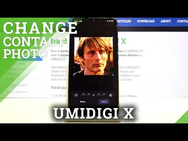 'Video thumbnail for How to Add Photo to Contact in UMIDIGI X – Customize Contacts'