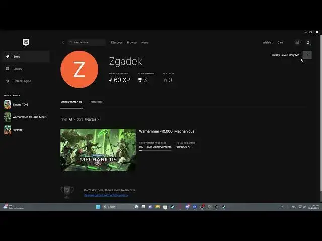 Video thumbnail for How To Check All Achievements On Epic Games Launcher 2023 / 2024
