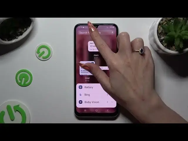 'Video thumbnail for How to Remove Google Search Bar from Home Screen on SAMSUNG Galaxy M34'