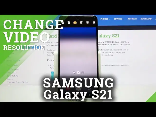 'Video thumbnail for Video Resolution Change on Samsung Galaxy S21 - Set the Best Video Quality on Samsung Galaxy Phone'