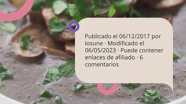 Video thumbnail for Crema de Setas