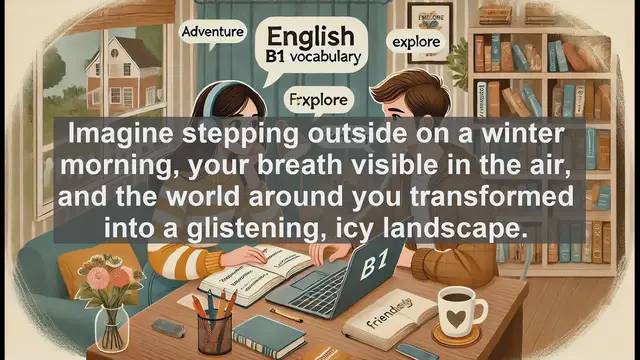 Video thumbnail for 2500 Must Know CEFR B1 Vocabulary - The Word 'Freeze': From Icy Landscapes to Metaphorical Meanings