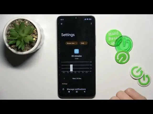 Video thumbnail for How to Check the Total Screen Time Information on REDMI 13R
