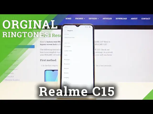 'Video thumbnail for Realme C15 Ringtone List / Change Ringtone'