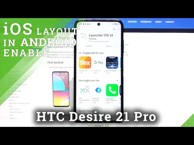 Video thumbnail for iOS Launcher - HTC Desire 21 Pro & Apple Layout