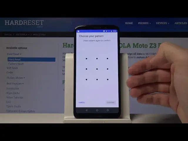 'Video thumbnail for How to Change Lock Method on MOTOROLA Moto Z3 Play – Set Up Screen Lock'