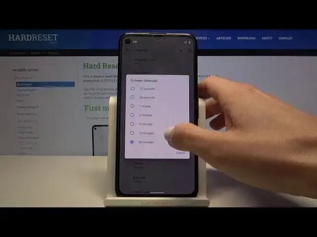 'Video thumbnail for How to Change Screen Timeout in GOOGLE Pixel 4A – Customize Display Settings'