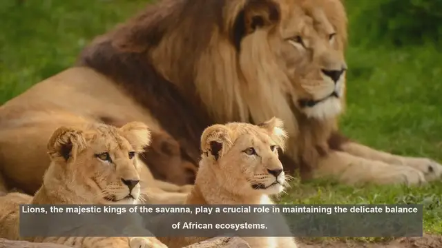 Video thumbnail for 10 Key Benefits of Lion Conservation for Ecosystems