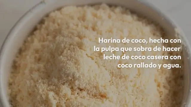 Video thumbnail for Harina de Coco