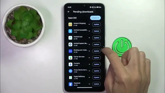 Video thumbnail for How to Update Apps on REDMI 13C - Google Play Store