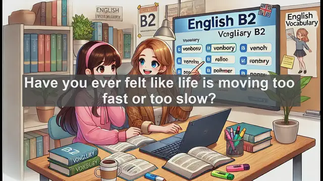 Video thumbnail for 1500 Must Know CEFR B2 Vocabulary - Understanding 'Pace': Speed, Steps, and Progress in English