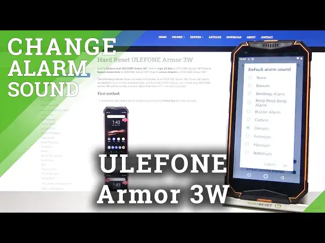Video thumbnail for Open Default Alarm Sounds Settings in Ulefone Armor 3W – Discover Available Stock Alarm Sounds