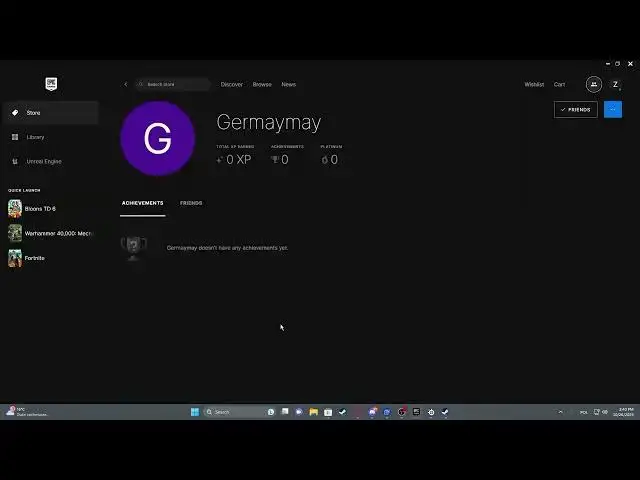 Video thumbnail for How To Check Friends Achievements On Epic Games Launcher 2023 / 2024