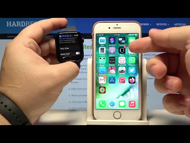 Video thumbnail for How to Change Text Size on APPLE Watch Series 6 – Personalize Font Size