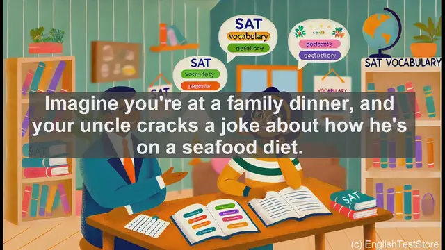 Video thumbnail for 5000 Must Know SAT Vocabulary - What Does 'Facetious' Mean? Exploring Humor's Fine Line