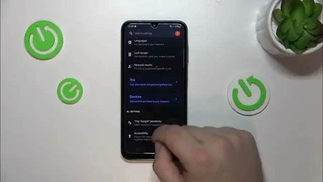 'Video thumbnail for How to Turn Off Google Assistant on SAMSUNG Galaxy A25'