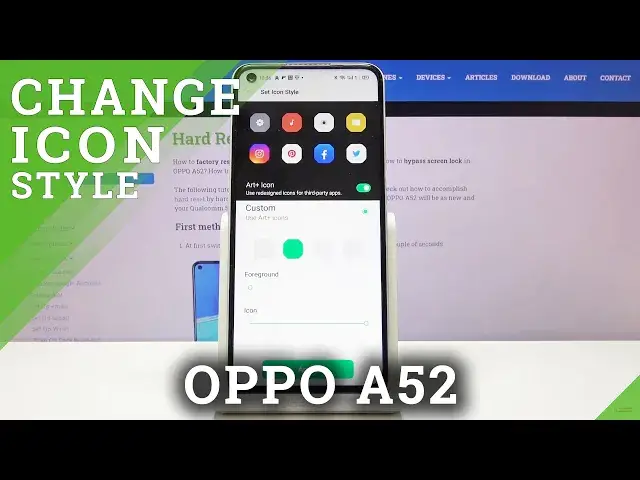 Video thumbnail for How to Customize Shortcuts in OPPO A52 - Change Icons Shape